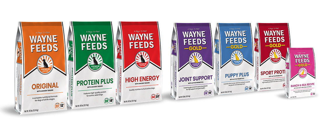 Picture of Wayne Feeds product line