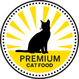 Yellow Premium Cat Food Seal